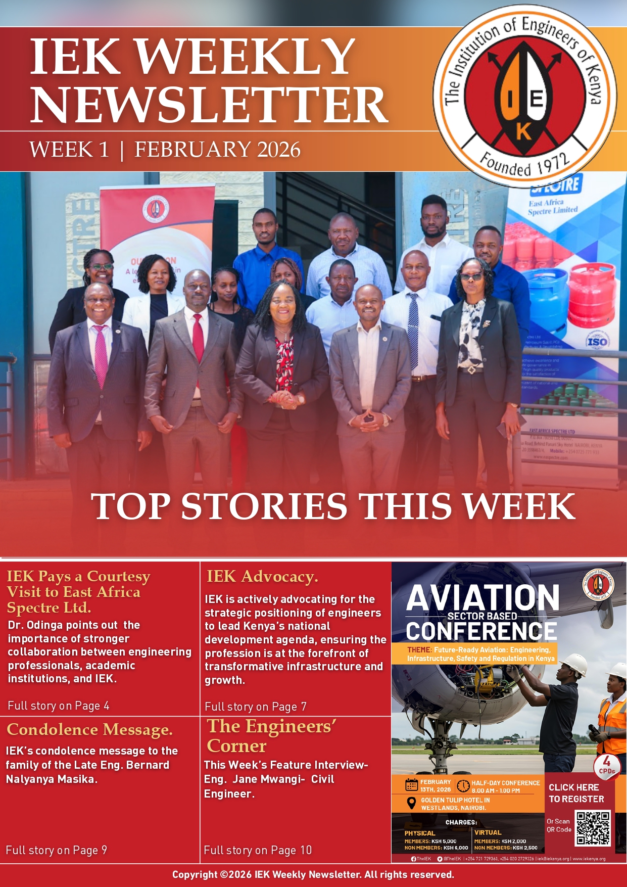 IEK WEEKLY NEWSLETTER WEEK 1 FEBRUARY 2026