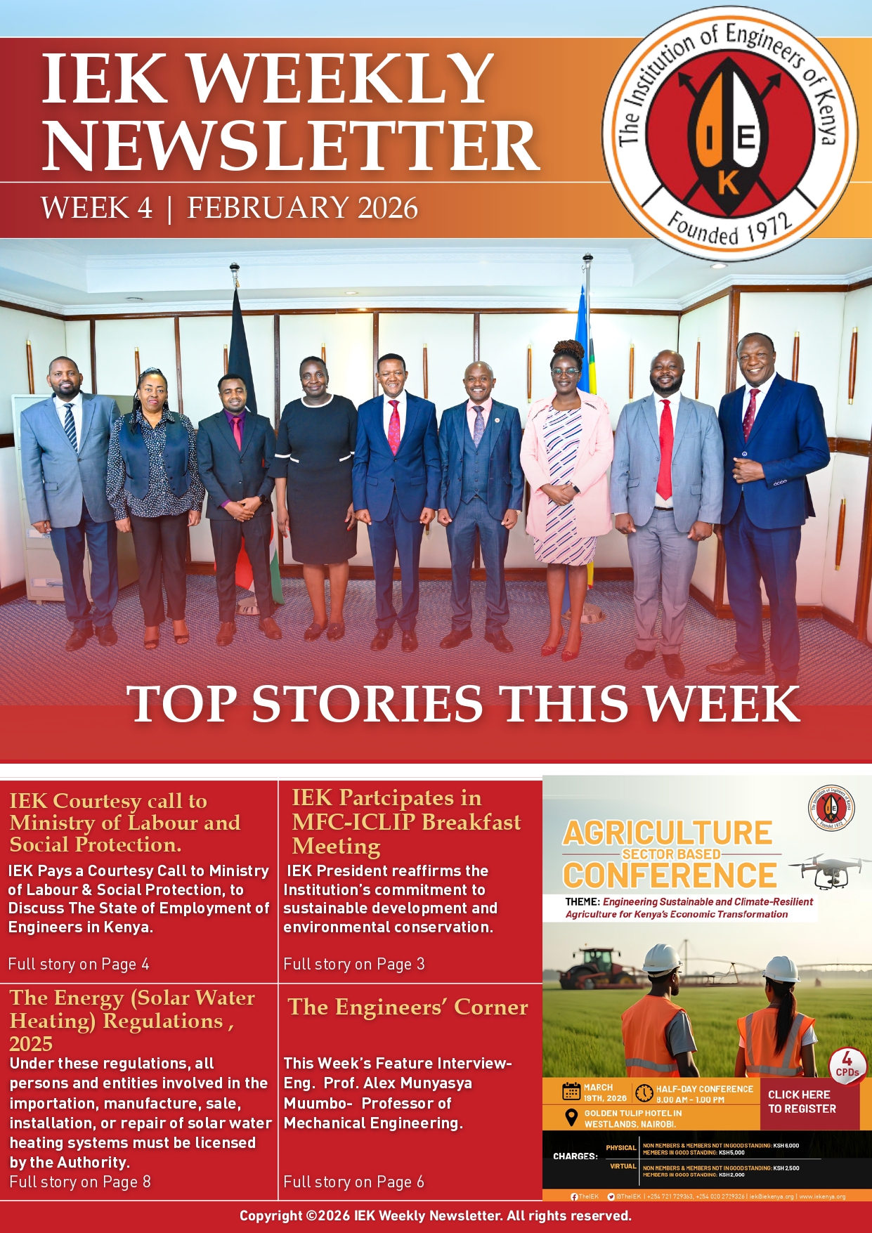 IEK WEEKLY NEWLETTER WEEK 4 FEBRUARY 2026
