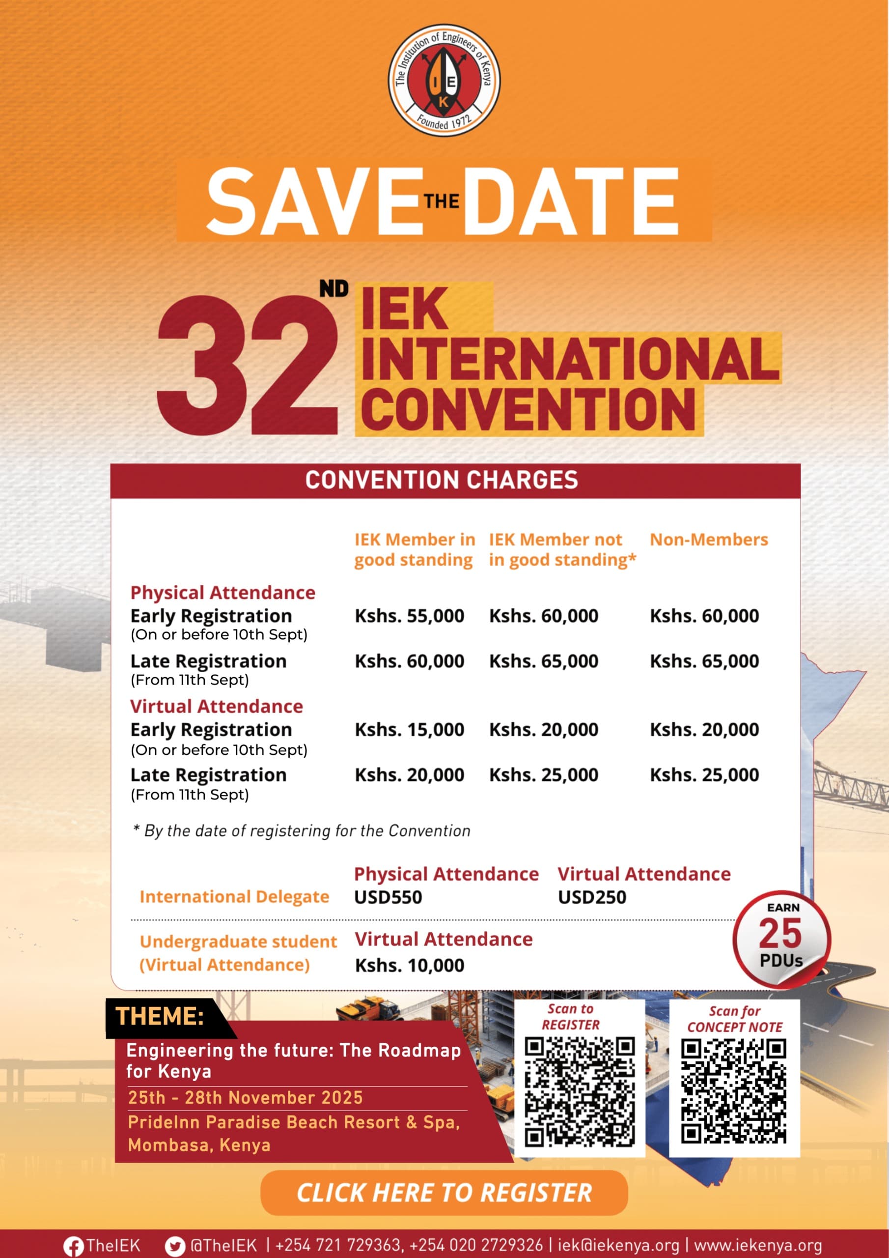 Save the Date: 32nd IEK International Convention