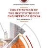 Read the Constitution of the Institution of Engineers of Kenya – 2025 Amendments.